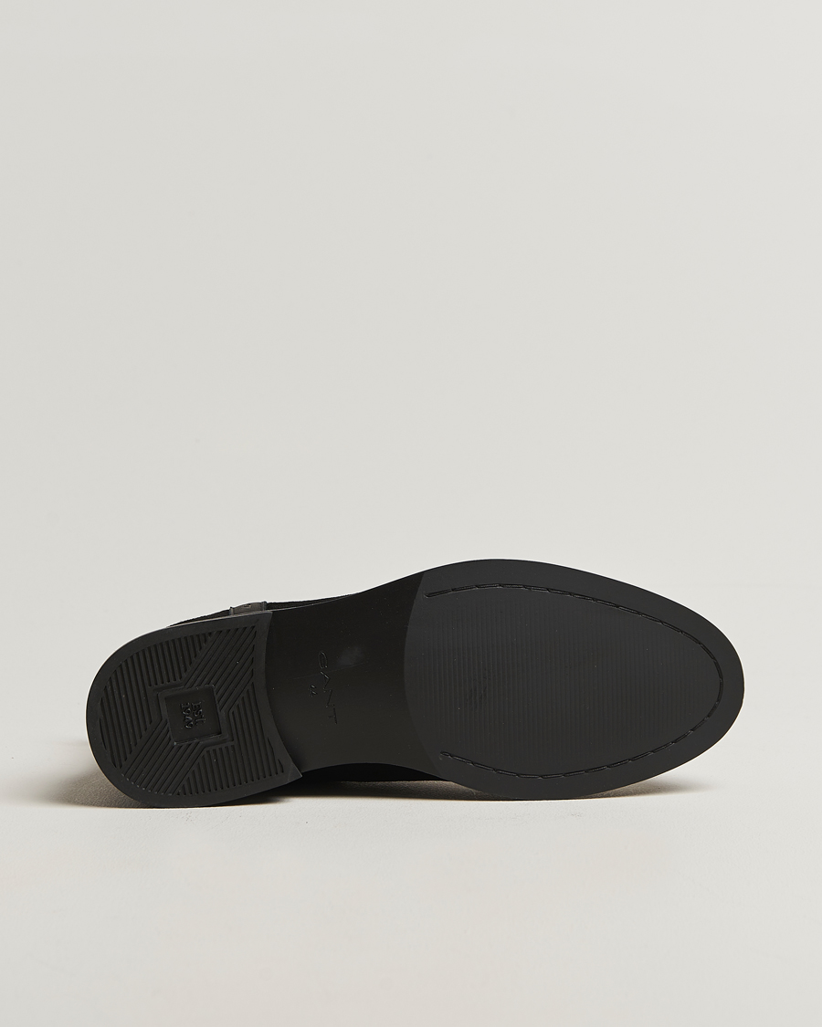 Men | Boots | Gant | Bidford Suede Chelsea Boot Black
