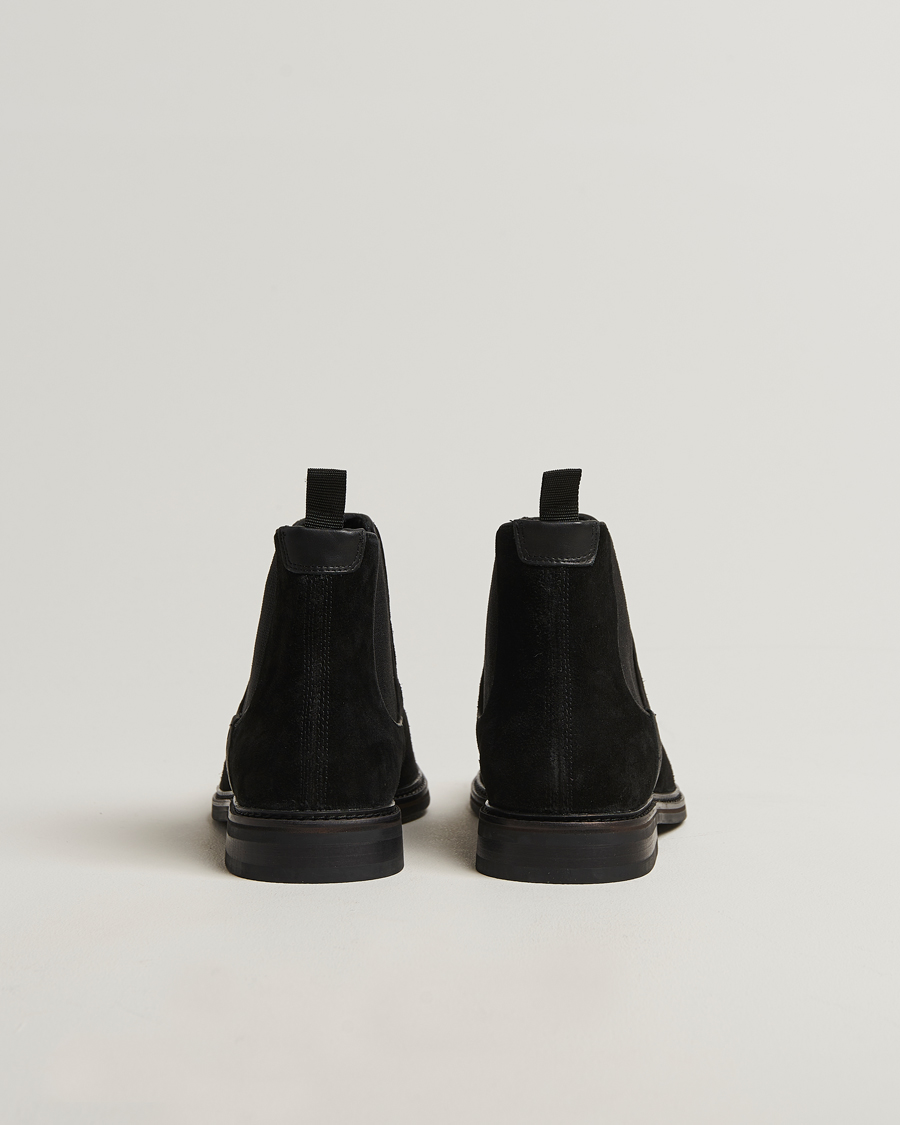 Men | Boots | GANT | Bidford Suede Chelsea Boot Black