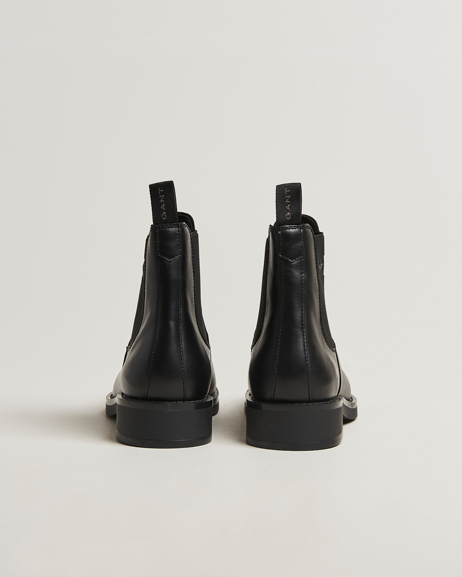 Men | Boots | GANT | Prepdale Leather Chelsea Boot Black