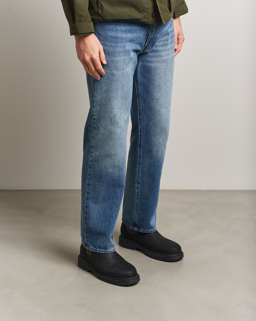 Men | Boots | GANT | Blisdor Rough Leather Chelsea Boot Black