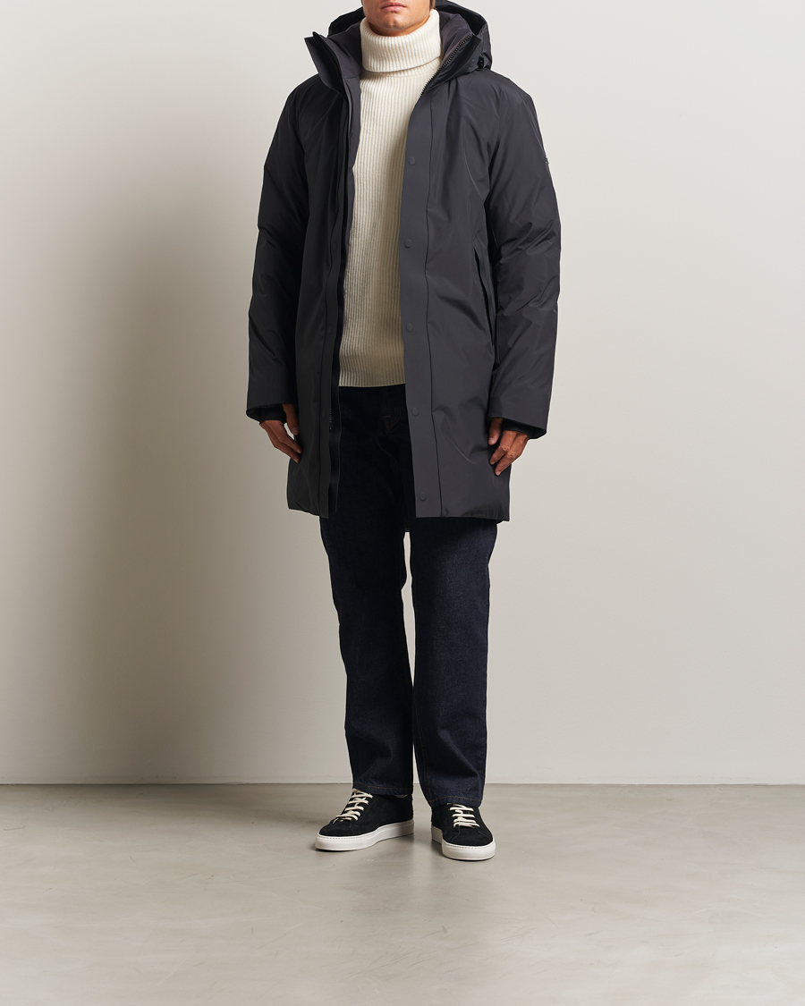 Men | Coats & Jackets | J.Lindeberg | Alon 3L Down Parka Black