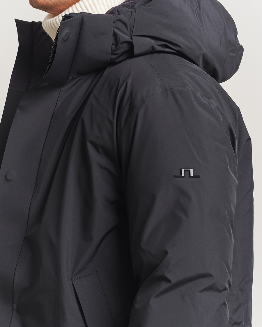 Men | Coats & Jackets | J.Lindeberg | Alon 3L Down Parka Black