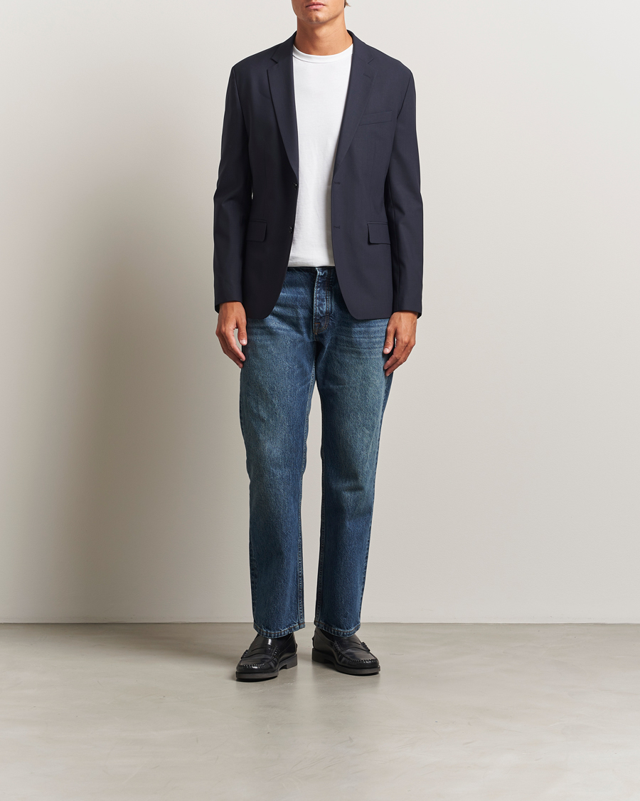 Men | Blazers | J.Lindeberg | Hopper Bi Stretch Blazer Navy