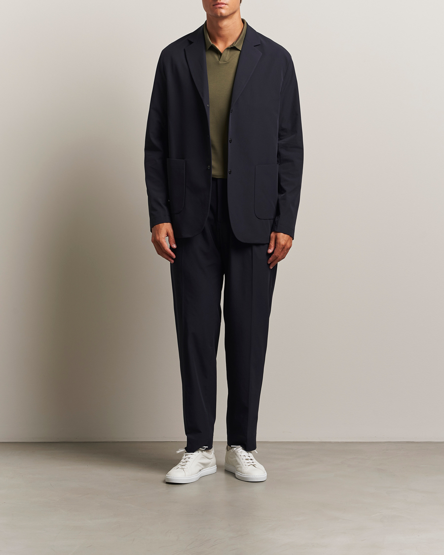 Men | Blazers | J.Lindeberg | Barry WR Tech Blazer Navy