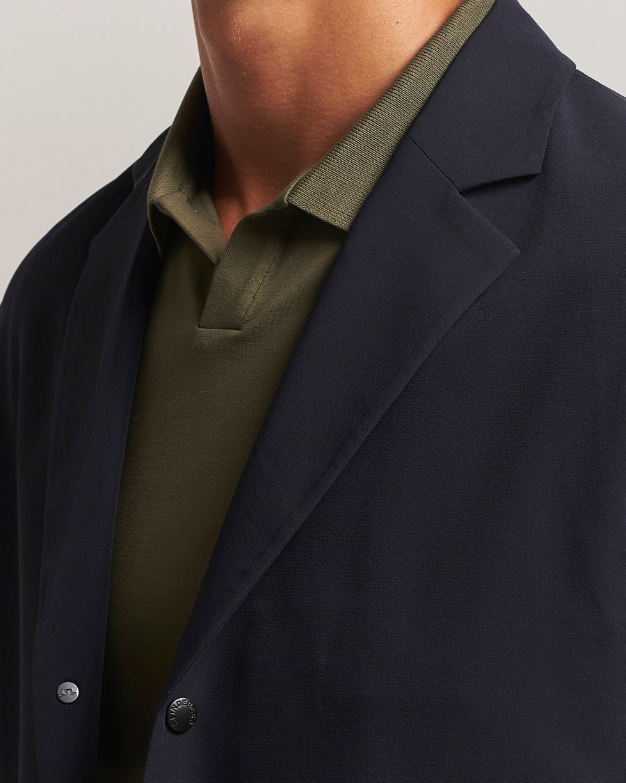 Men | Blazers | J.Lindeberg | Barry WR Tech Blazer Navy