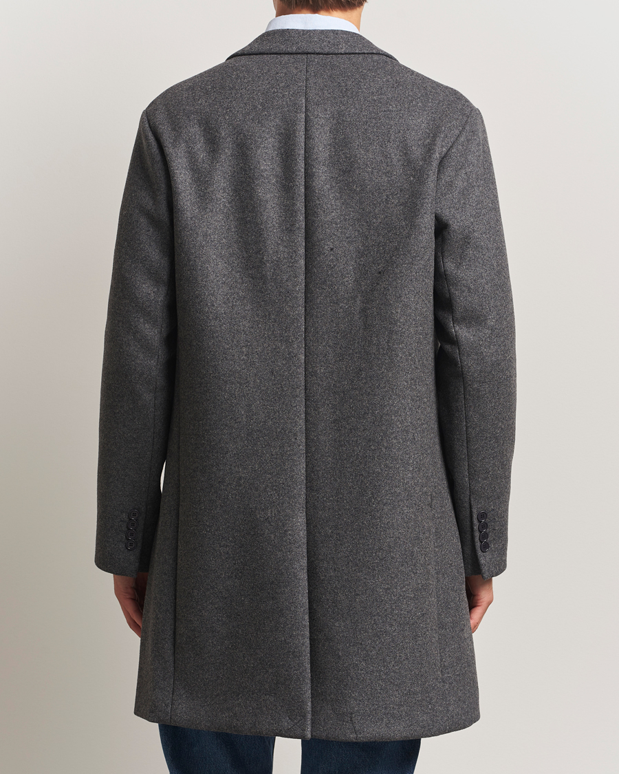Men | Coats & Jackets | NN07 | Austin Wool Coat Grey Melange