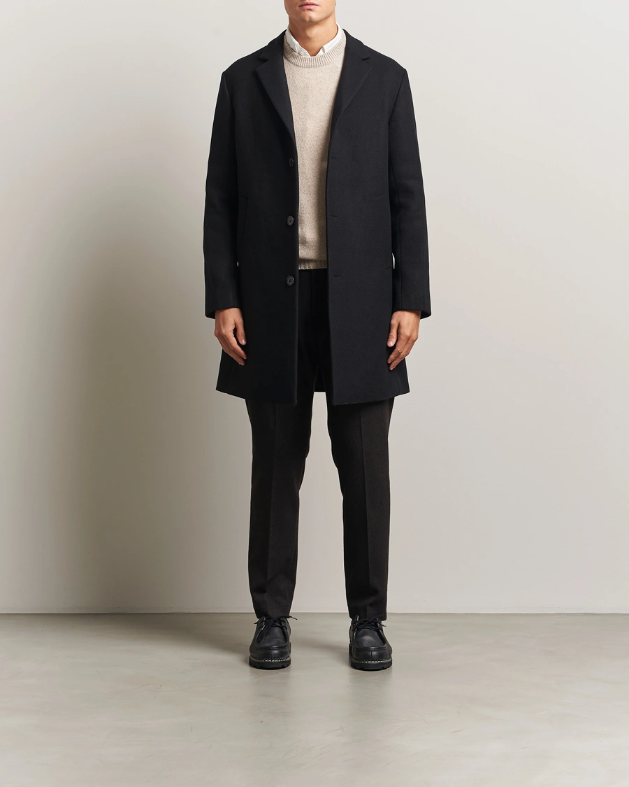 Men | Coats & Jackets | NN07 | Austin Wool Coat Black