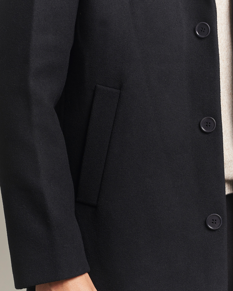 Men | Coats & Jackets | NN07 | Austin Wool Coat Black