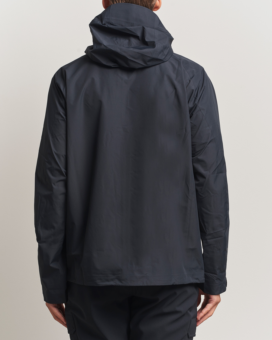 Men | Coats & Jackets | Peak Performance | Treeline Shell Hooded Jacket Black