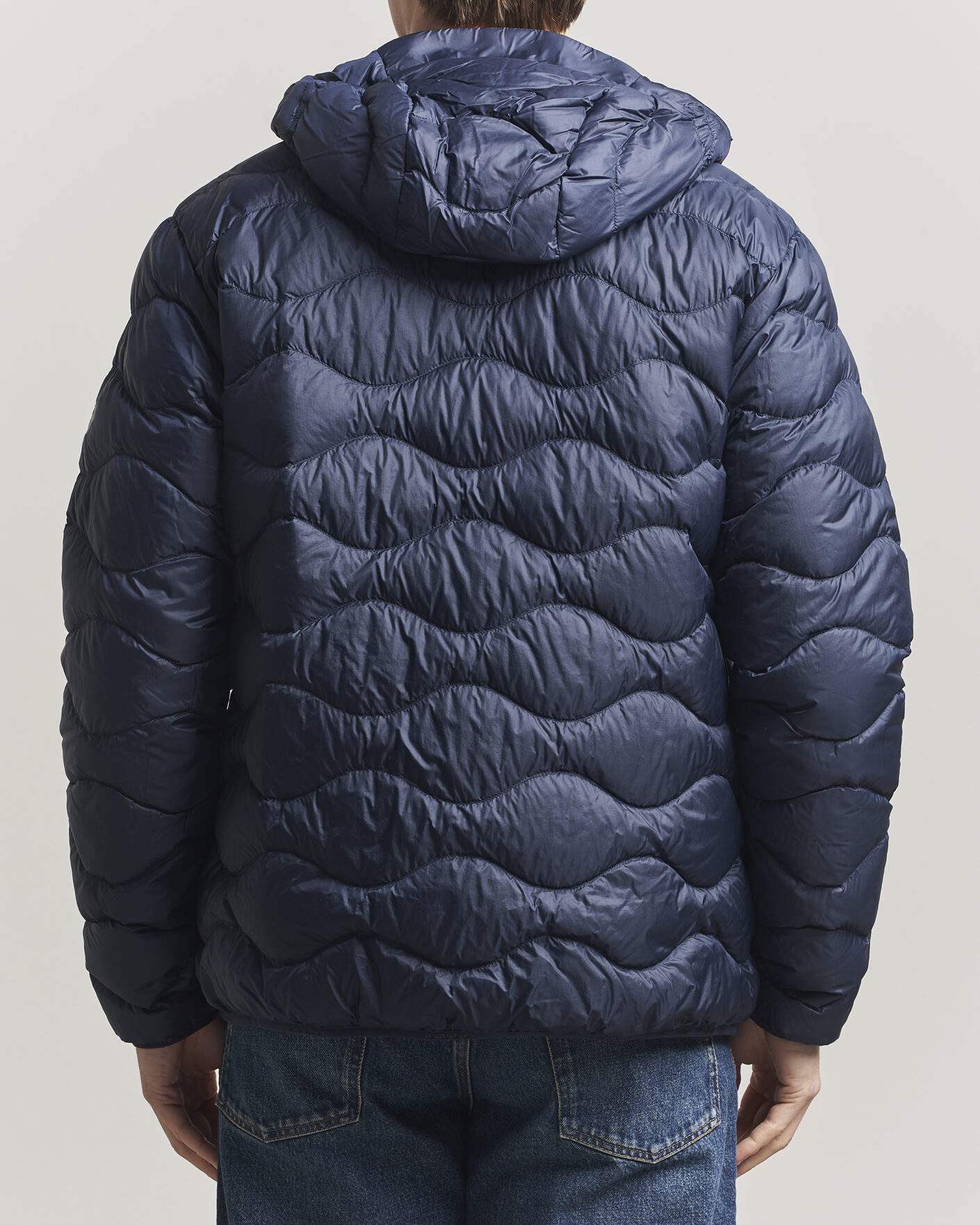 Men | Coats & Jackets | Peak Performance | Helium Down Hooded Jacket Blue Shadow