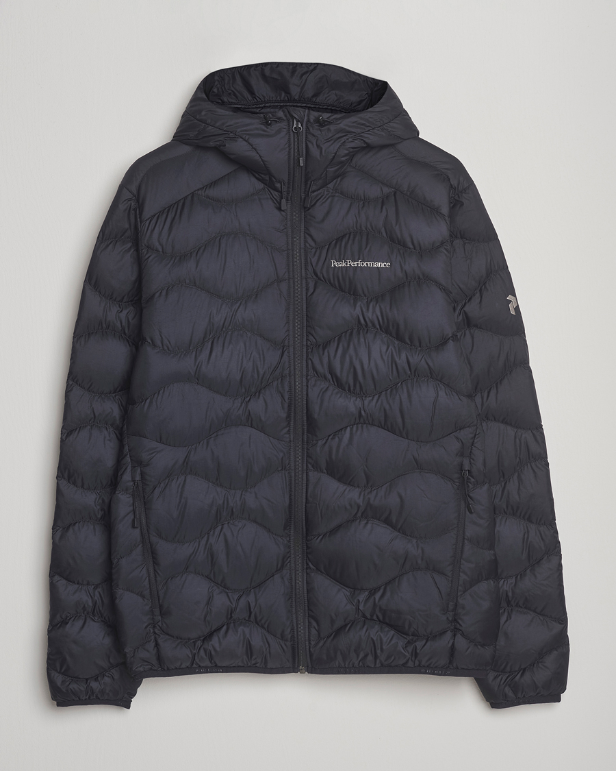 Men | Coats & Jackets | Peak Performance | Helium Down Hooded Jacket Black