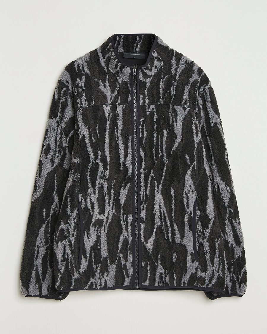 Men | Sweaters & Knitwear | Peak Performance | Graphic Heavy Pile Full Zip Winter Shard