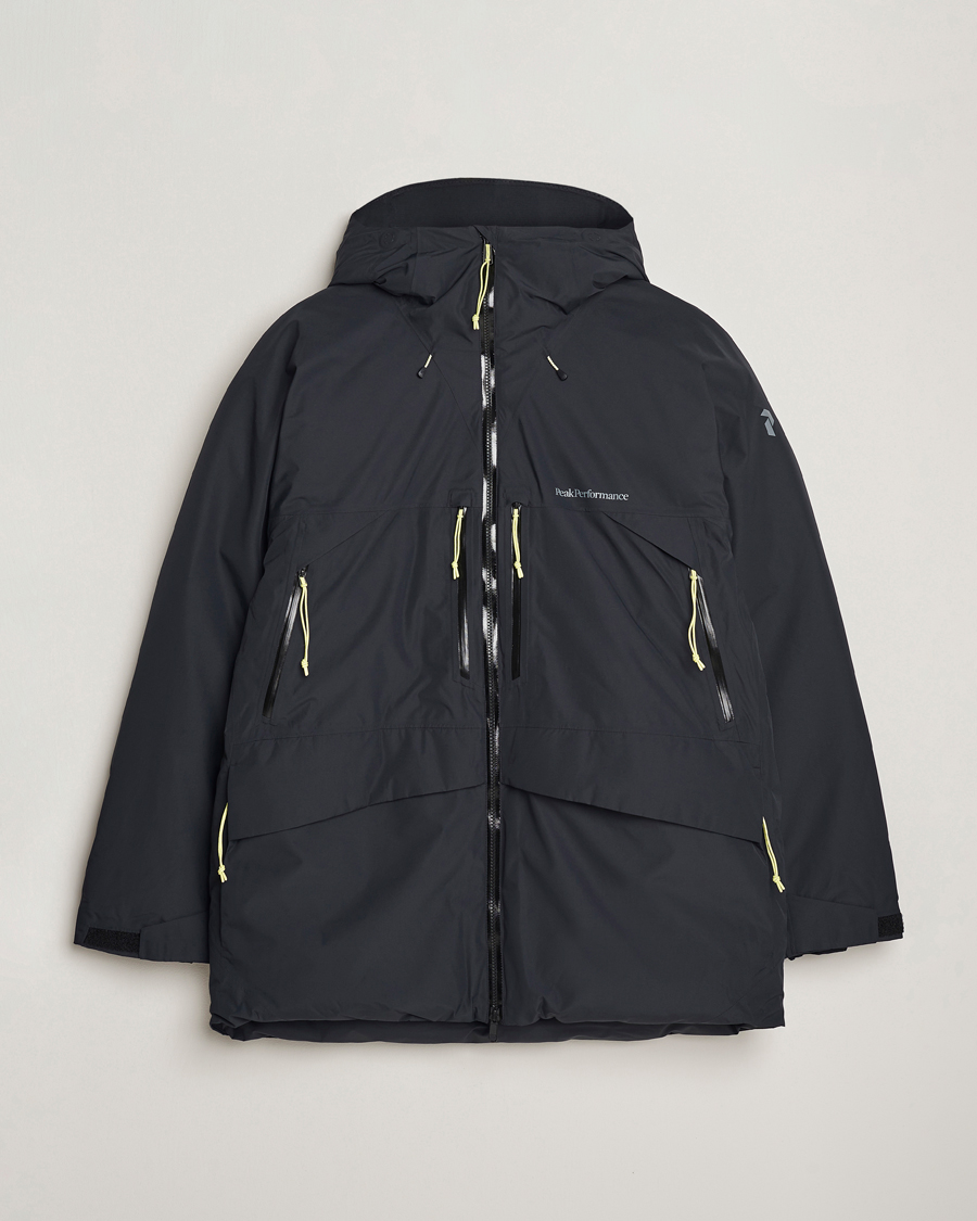 Peak Performance Mountain Line Down Parka Black at CareOfCarl.com