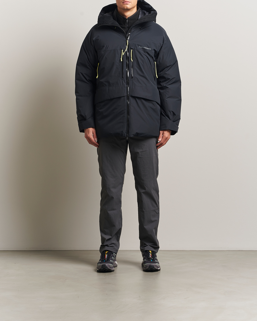 Peak Performance Mountain Line Down Parka Black at CareOfCarl.com