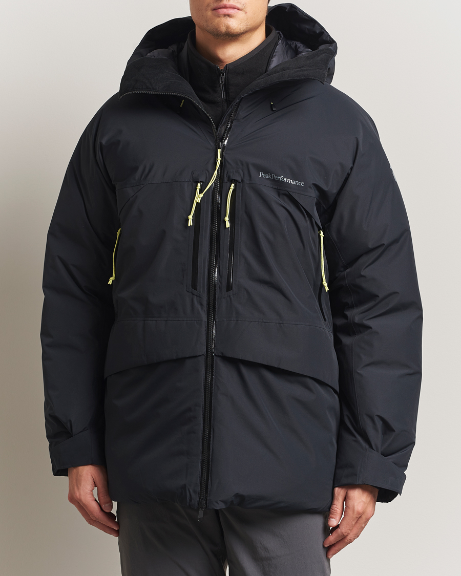 Peak Performance Mountain Line Down Parka Black at CareOfCarl.com