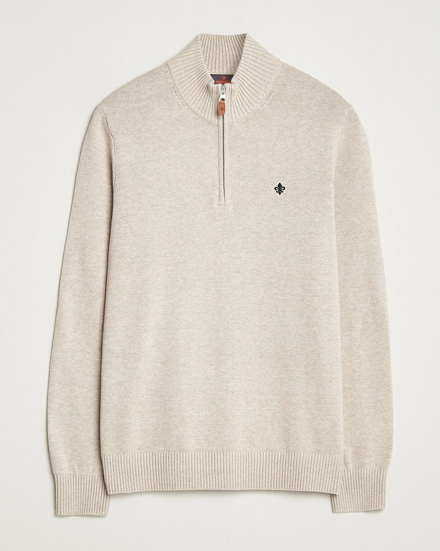 Morris Darmon Half Zip Beige at CareOfCarl.com