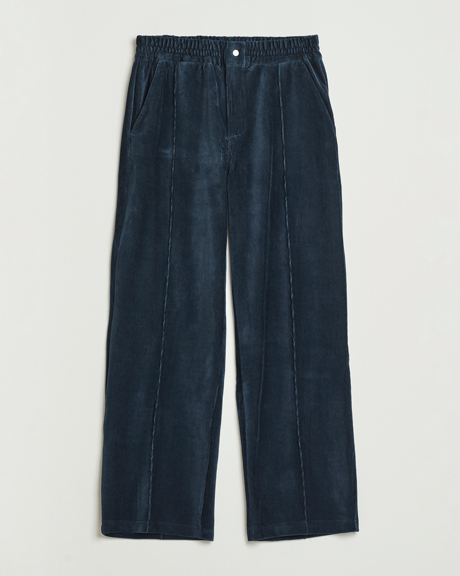 Men | Trousers | OAS | Ander Corduroy Pants Black