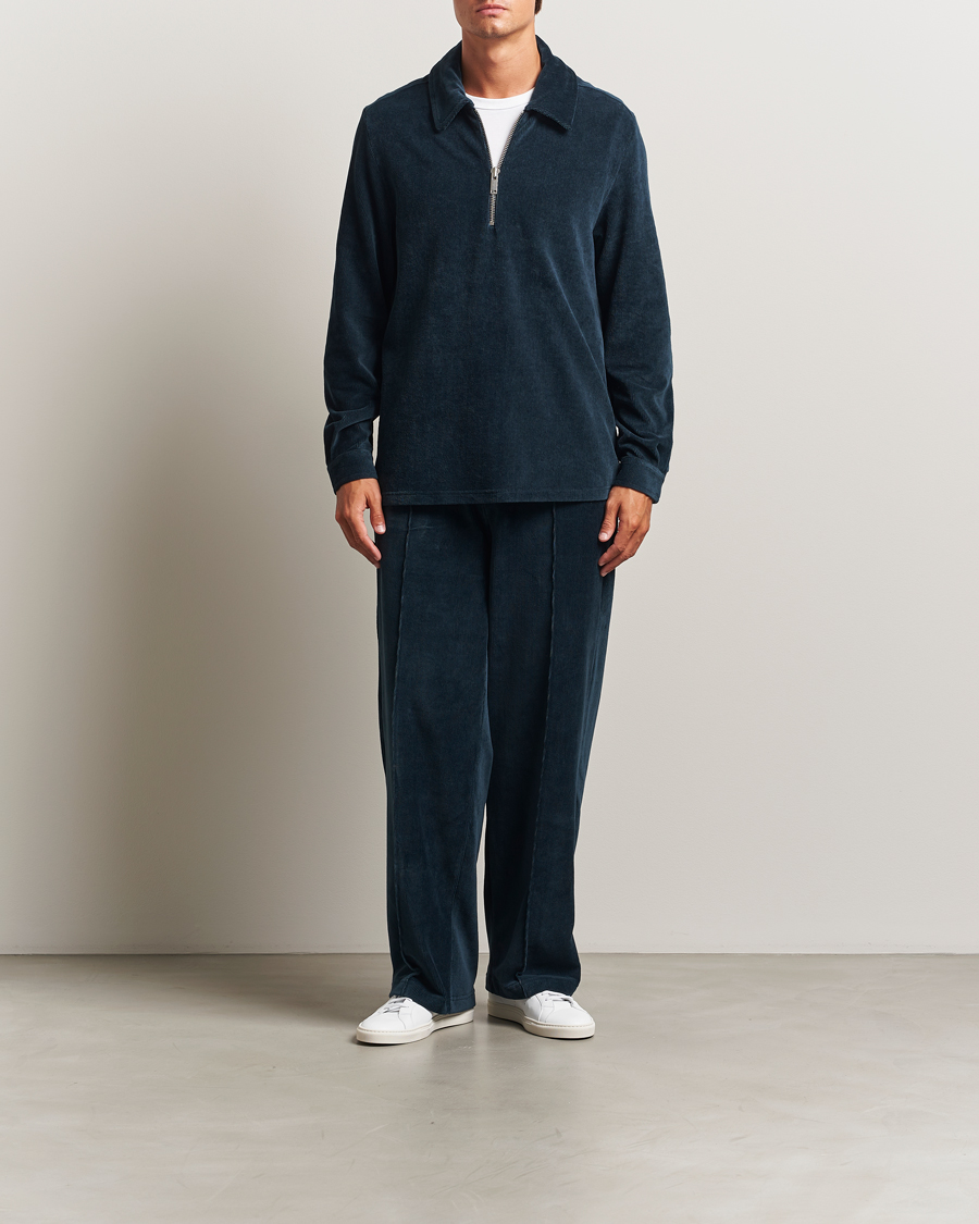 Men | Trousers | OAS | Ander Corduroy Pants Black