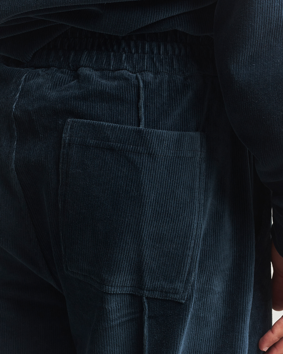 Men | Trousers | OAS | Ander Corduroy Pants Black