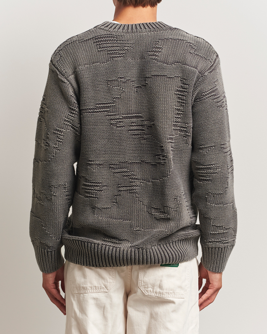 Men | Sweaters & Knitwear | OAS | Pino Cotton Crewneck Dark Brown