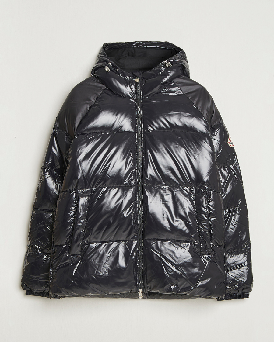 Men | Coats & Jackets | Pyrenex | Sten Hooded Puffer Jacket Black