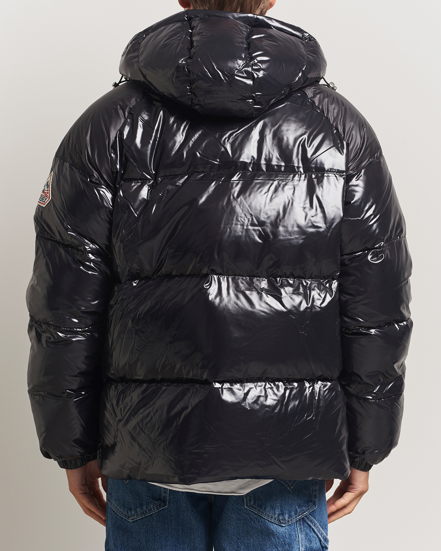Men | Coats & Jackets | Pyrenex | Sten Hooded Puffer Jacket Black