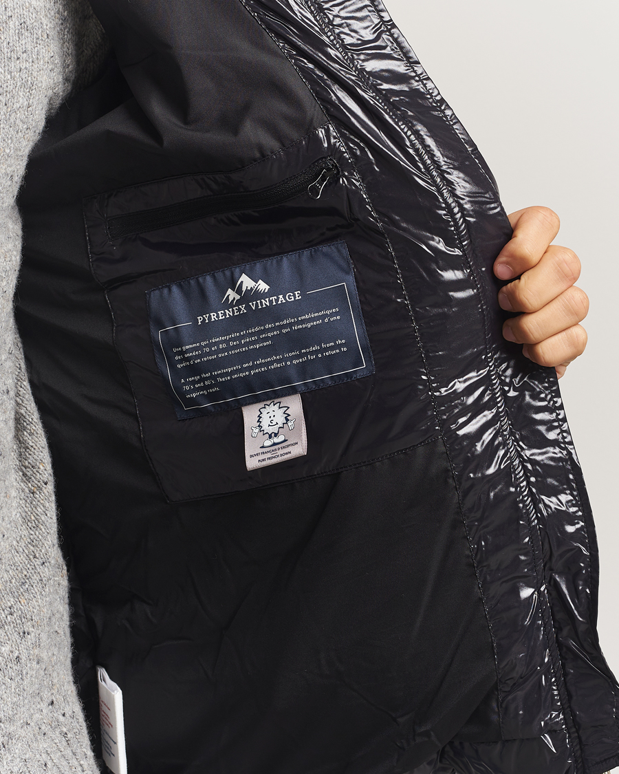 Men | Coats & Jackets | Pyrenex | Sten Hooded Puffer Jacket Black