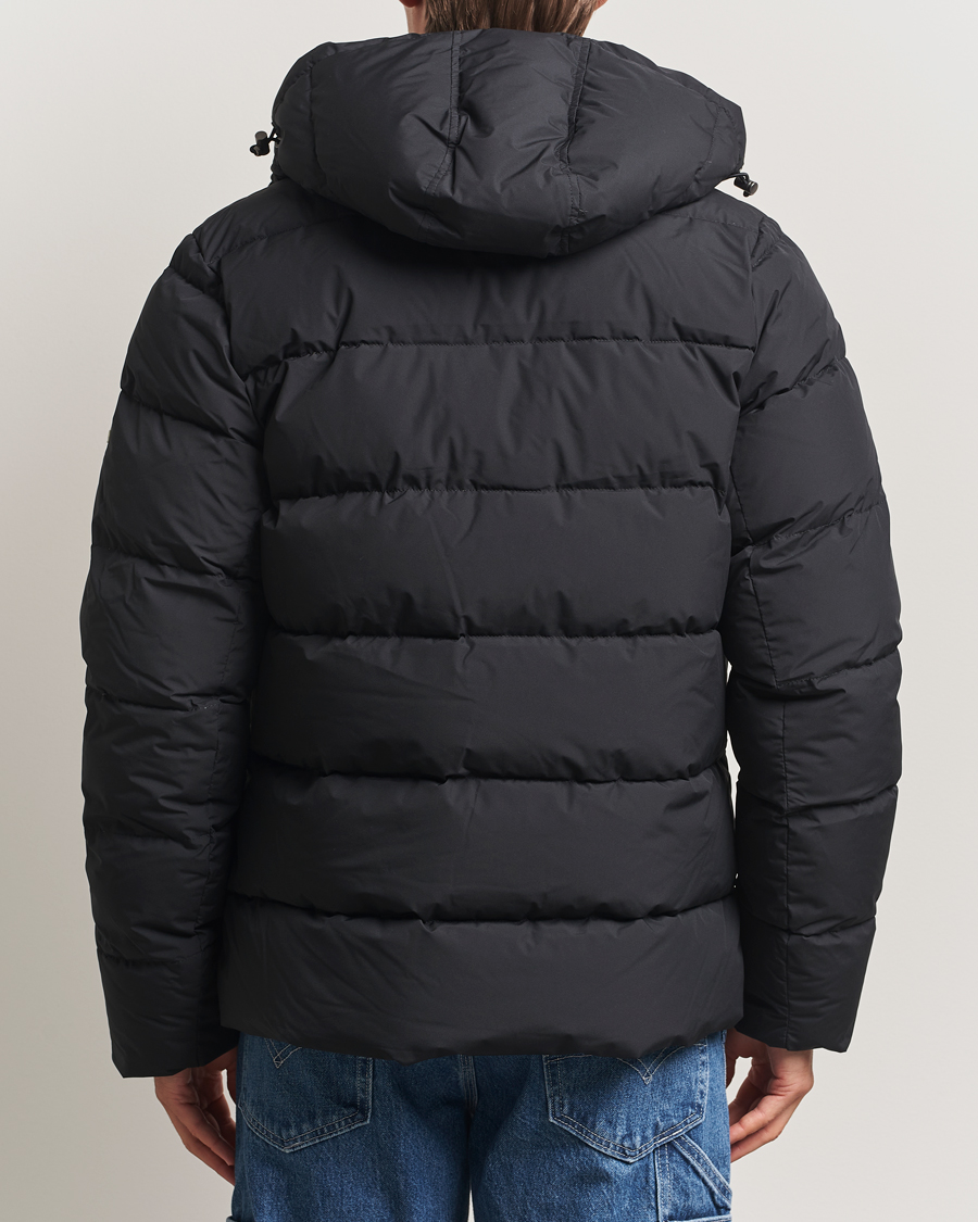 Pyrenex Spoutnic Mini Ripstop Hooded Down Jacket Black at
