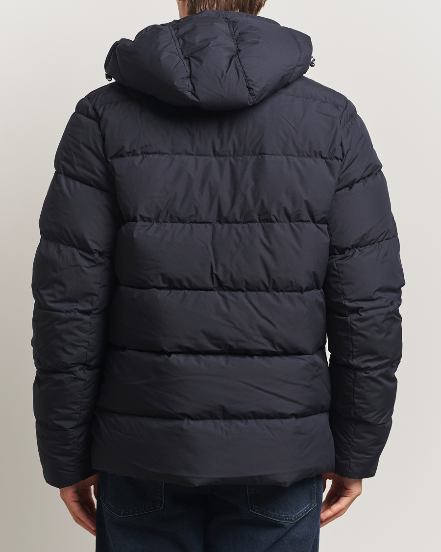 Pyrenex Spoutnic Mini Ripstop Hooded Down Jacket Deep Ink at