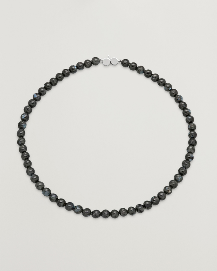 Tom Wood Cove Necklace Black Larvikite at CareOfCarl.com
