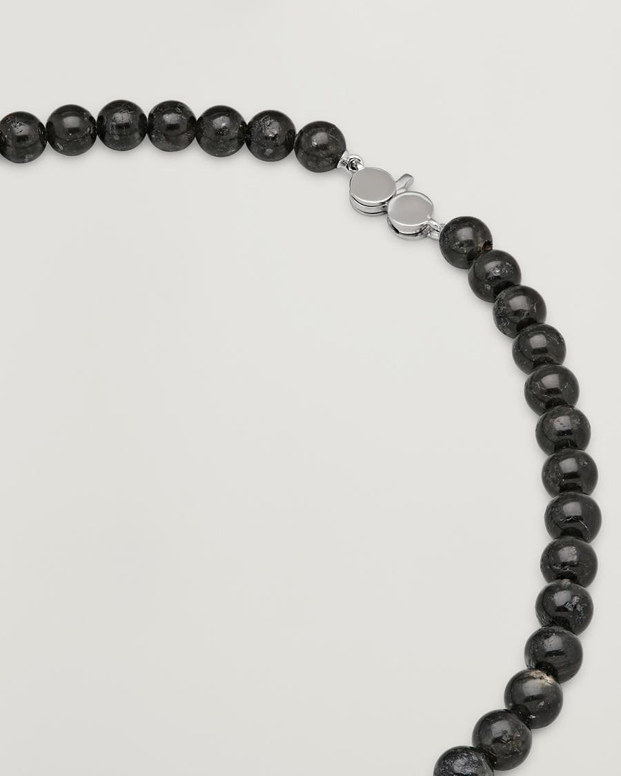 Tom Wood Cove Necklace Black Larvikite at CareOfCarl.com