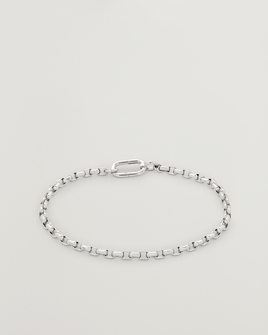 Men | Jewellery | Tom Wood | Lee Bracelet Thick Silver