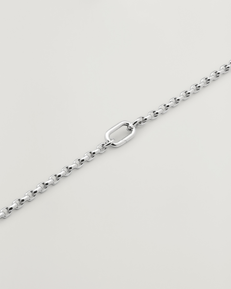 Tom Wood Lee Bracelet Thick Silver at CareOfCarl.com