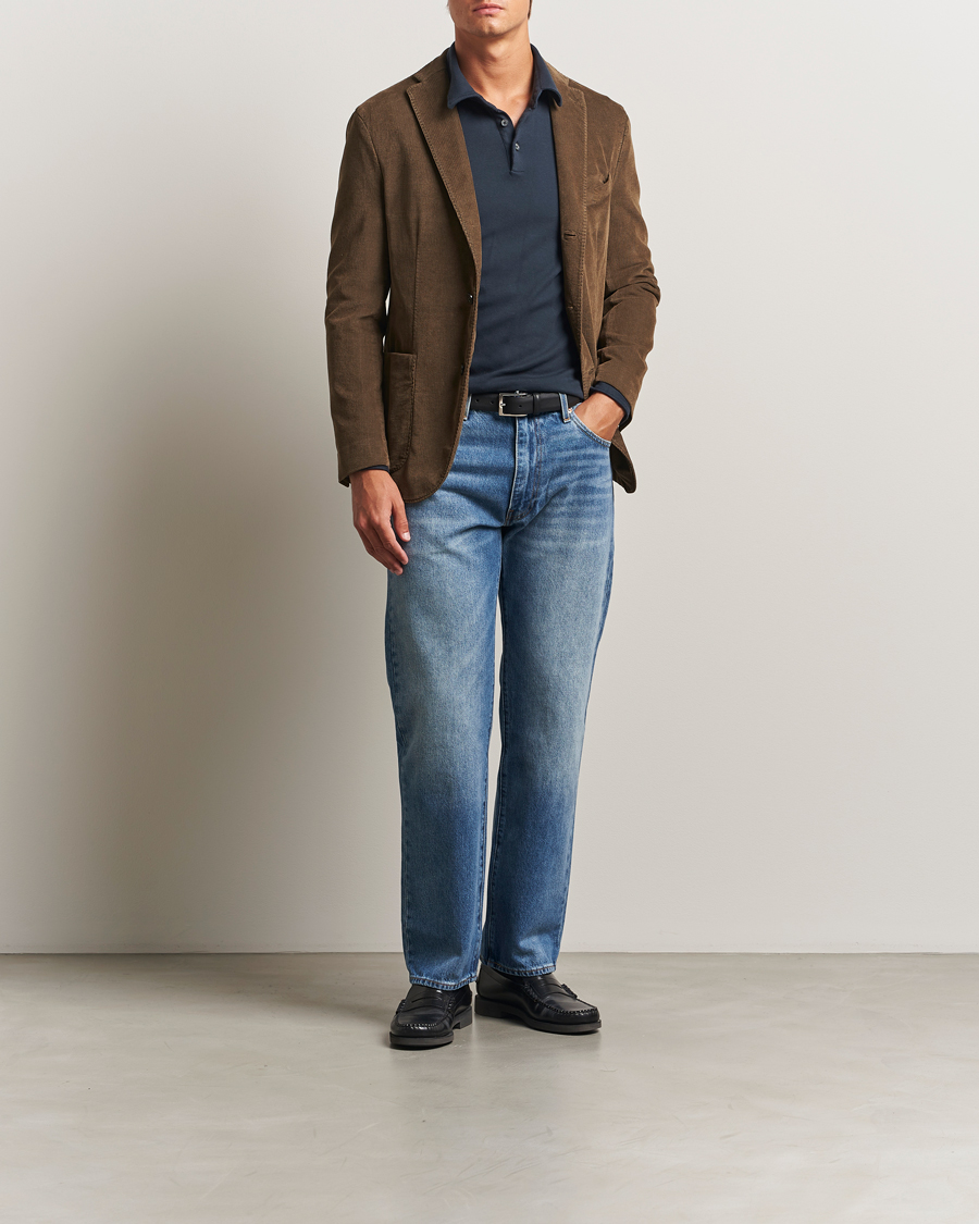Boglioli K Jacket Corduroy Blazer Brown at CareOfCarl.com