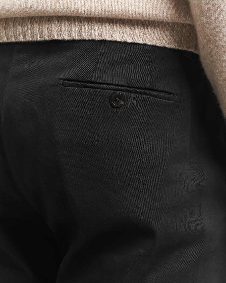 Men | Trousers | Briglia 1949 | Soho Tailored Easy Fit Chino Black