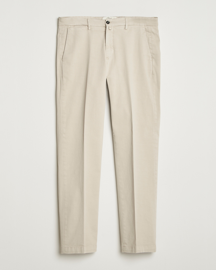 Men | Trousers | Briglia 1949 | Soho Tailored Easy Fit Chino Beige
