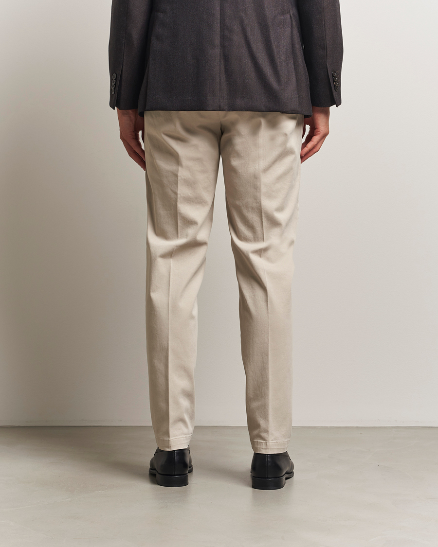 Men | Trousers | Briglia 1949 | Soho Tailored Easy Fit Chino Beige