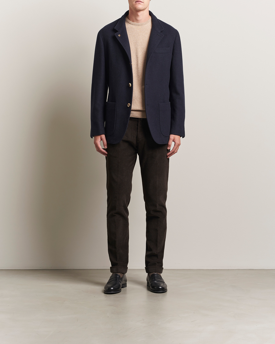 BRUNELLO CUCINELLI ネイビー メランジ ジャケット 46サイズ BRUNELLO CUCINELLI ネイビー メランジ ジャケット 46サイズ BRUNELLO