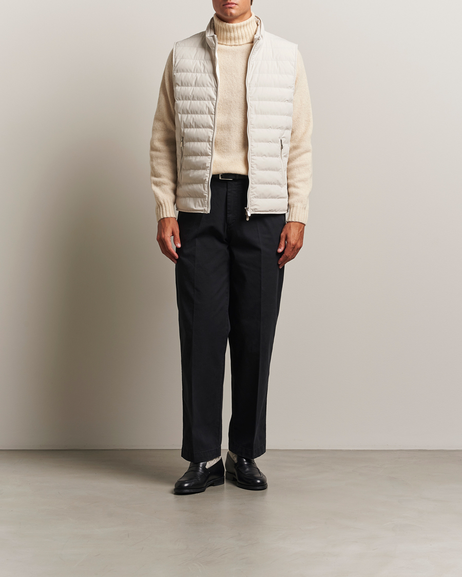 Men | Gilets | Brunello Cucinelli | Nylon Gilet Light Beige