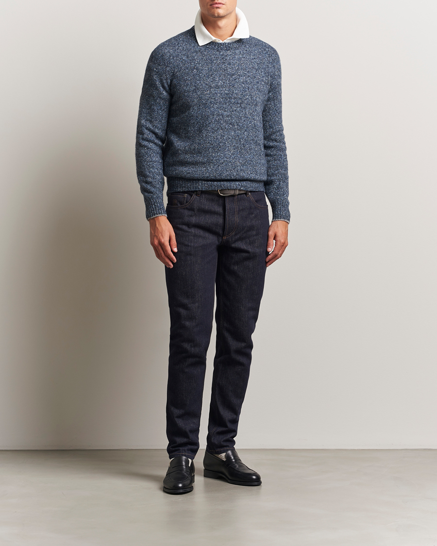 Men | Jeans | Brunello Cucinelli | Traditional Fit Jeans Dark Indigo
