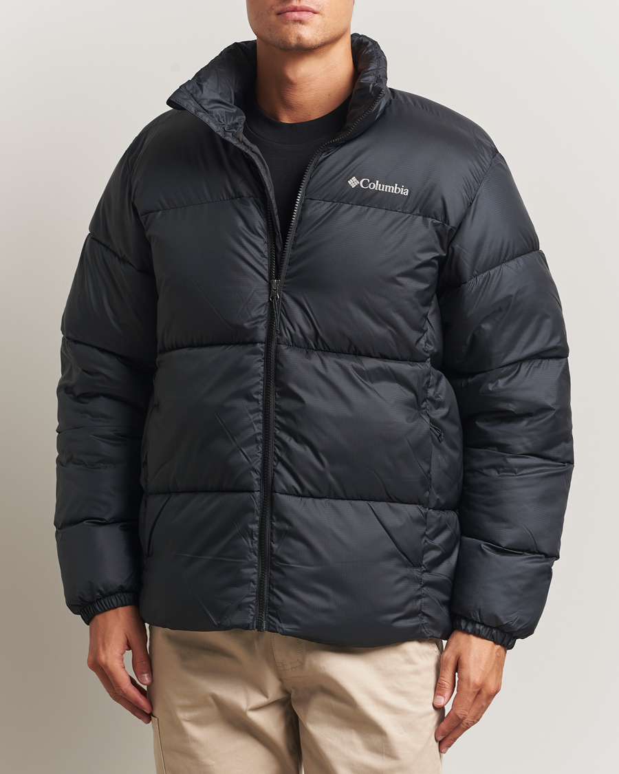 Columbia Puffect III Down Jacket Black at CareOfCarl.com