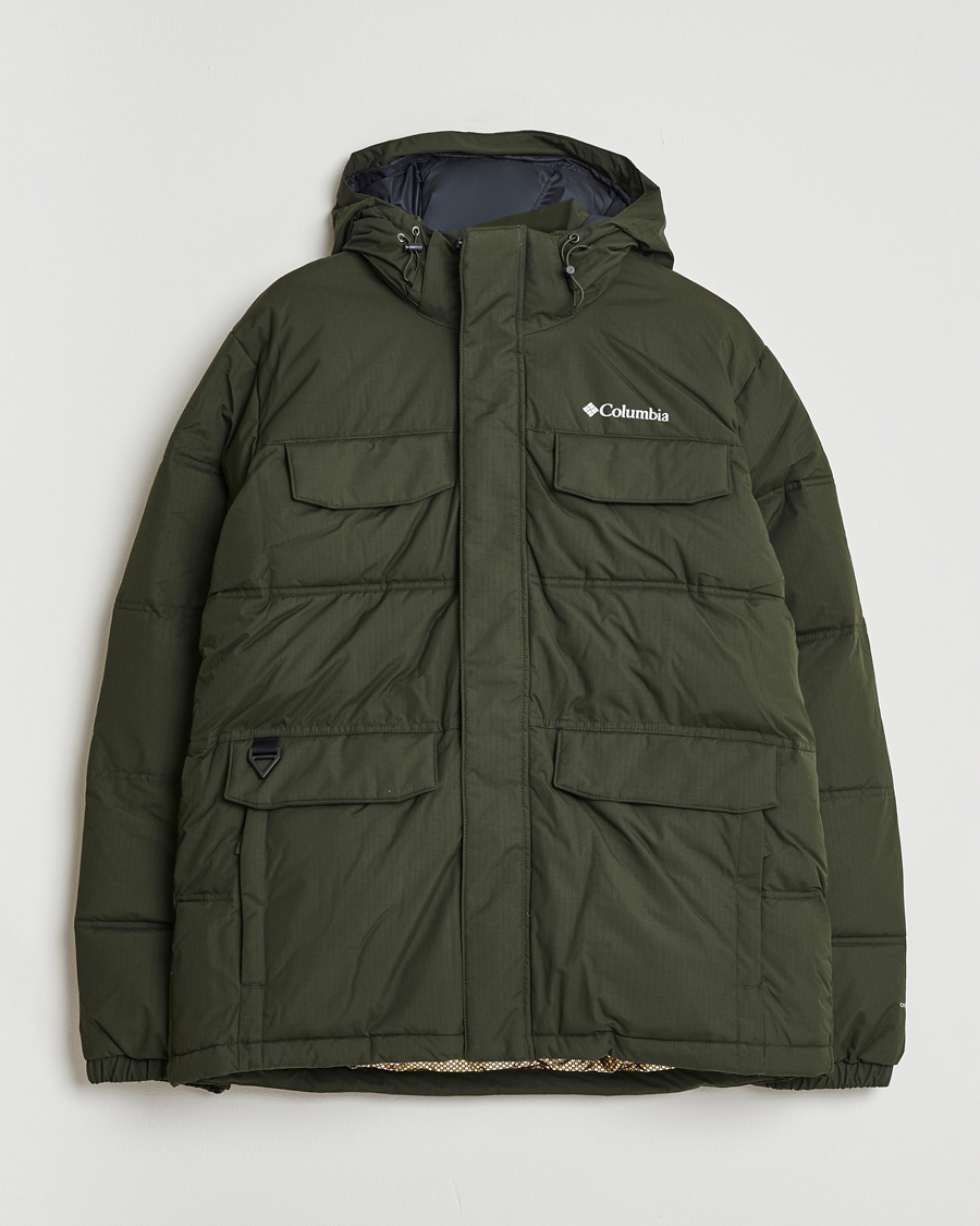Columbia Landroamer Puffer Jacket Greenscape at CareOfCarl.com