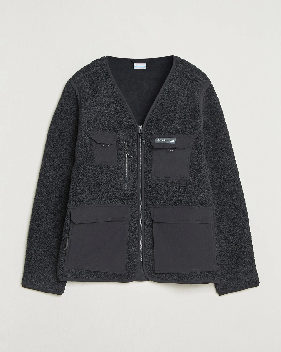 Men | Sweaters & Knitwear | Columbia | Granite Point Convertible Fleece Black