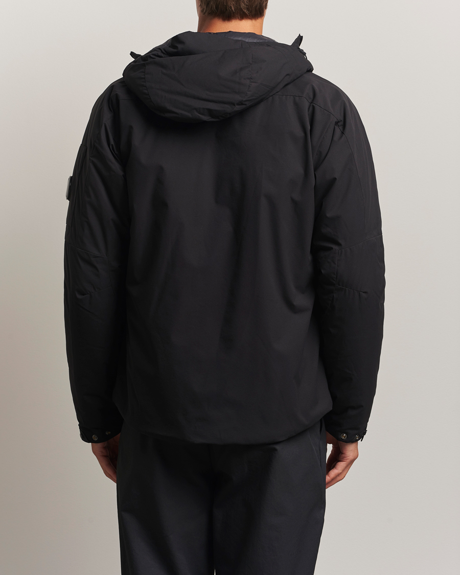 C.P. Company Pro-Tek Lightweight Padded Hood Jacket Black at