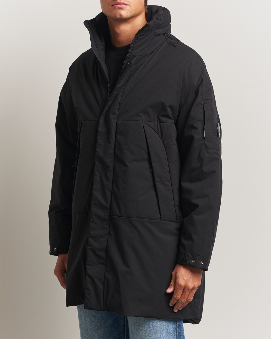 C.P. Company Pro-Tek Lightweight Padded Parka Black at CareOfCarl.com