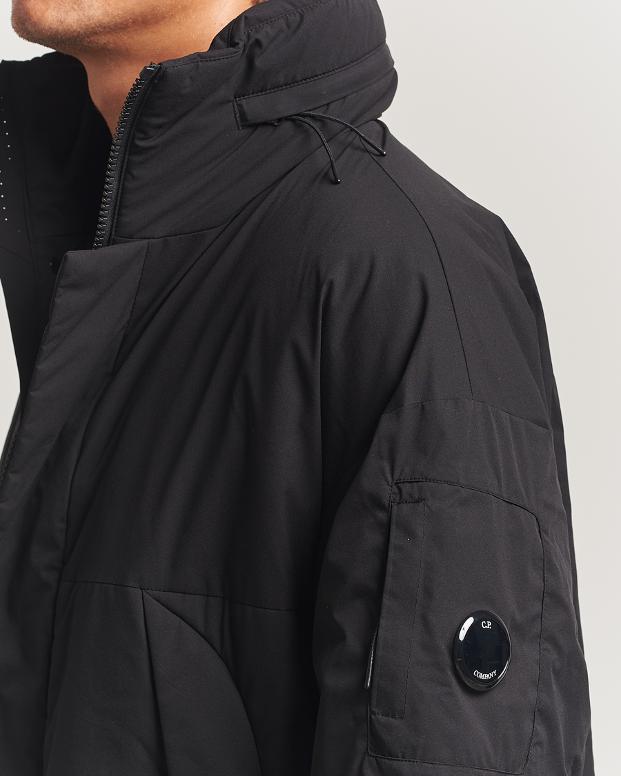 C.P. Company Pro-Tek Lightweight Padded Parka Black at CareOfCarl.com