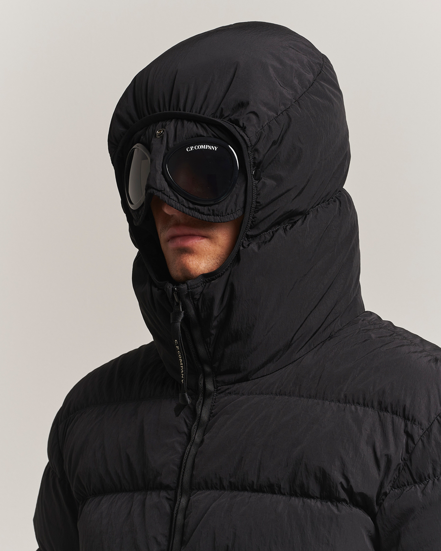 CP Company Chrome R Down Jacket ダウンジャケット C.P. Company Chrome-R Down Jacket Black at CareOfCarl.com