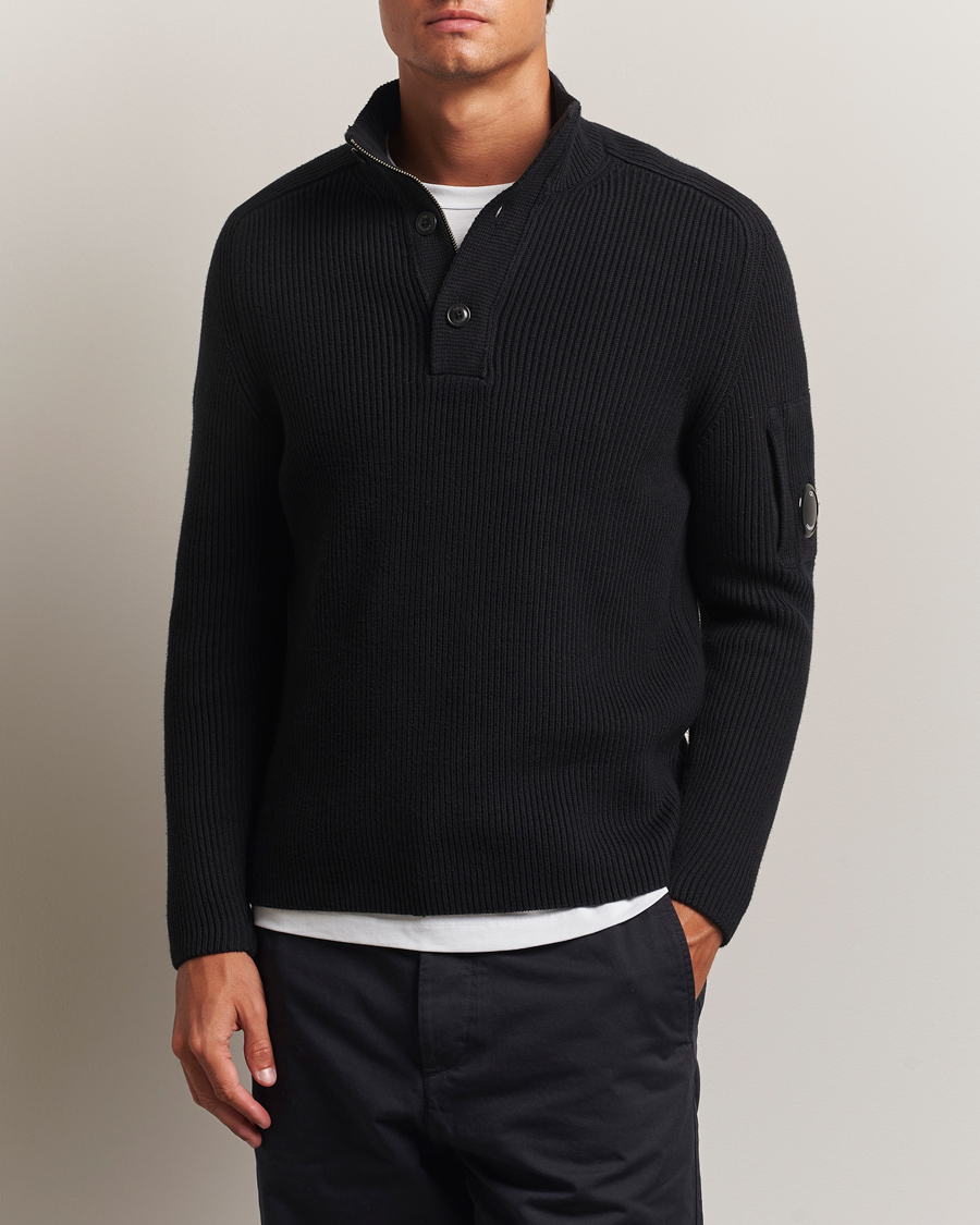 【新品】C.P. COMPANY half zip knit Sweater C.P. Company Half Zipped Knit Pullover