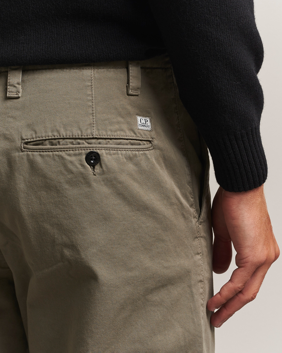 C.P. Company Cotton Gabardine Chino Grey at CareOfCarl.com