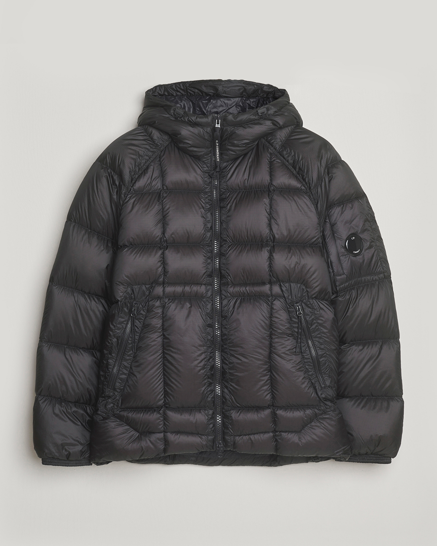 Men | Coats & Jackets | C.P. Company | DD Shell Padded Hood Jacket Black